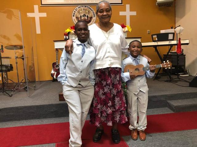 Church family photo