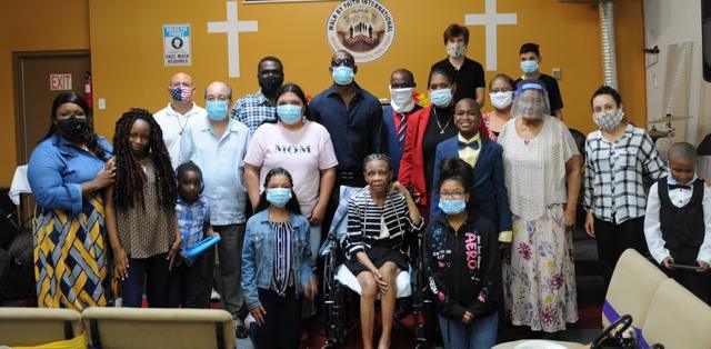 Church family photo