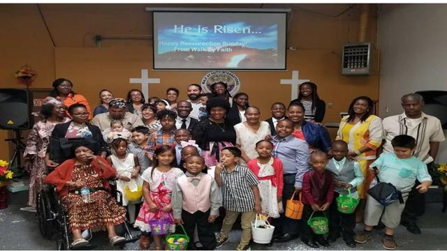 Church family photo